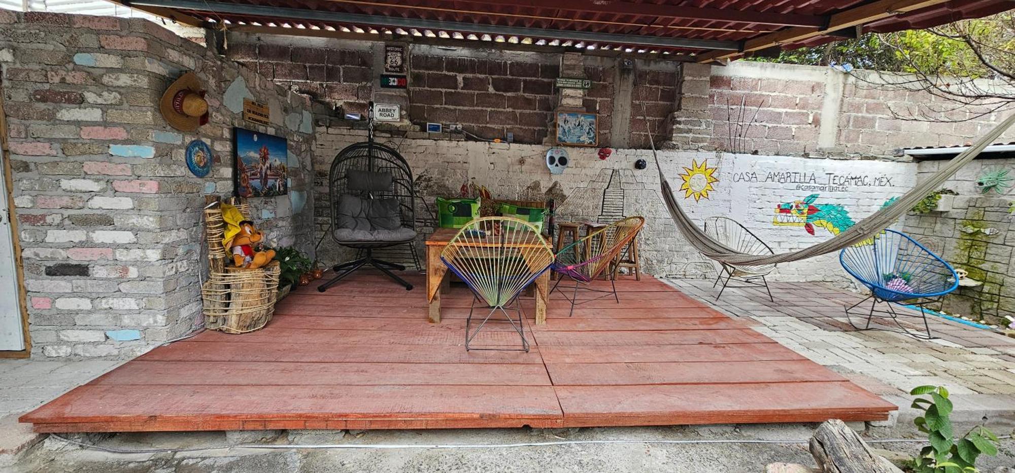 Hotel Casa Amarilla Tecamac à Santa Cruz Tecamac Extérieur photo
